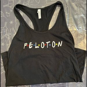 Peloton style tank top womens large